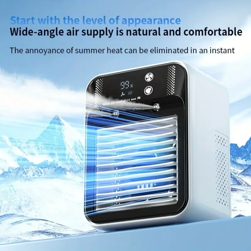 Portable Air Cooling Fan - Adjustable Speed, Suitable for Hot Summer, Ideal Summer Gift, Portable Fan
