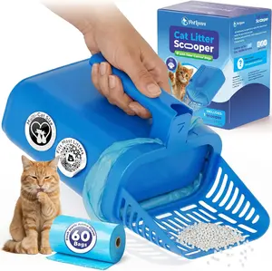 PetLovers Cat Litter Scoop – Durable Litter Scooper with Deep Shovel, Easy Clean Design for Fast Waste Removal, Ideal for Daily Cat Litter Box Cleaning