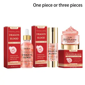 Eelhoe Dragon Blood Skincare Series, 50g Moisturizing Cream, 30ML Firming Serum, 30g Tightening Cream, Hydrating, Nourishing, Daily Face Care