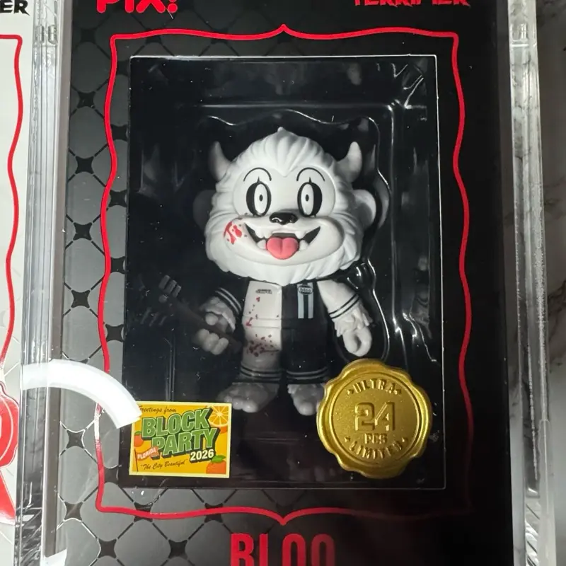 ULTRA Thrilljoy PIX! Block Party Bloo x Art the Clown Ultra Chase Limited Edition Collectible (LE 24pcs)