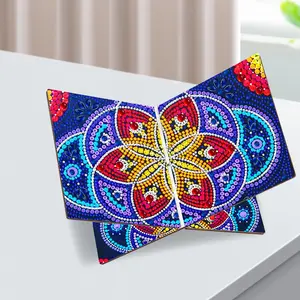 Wooden Mandala Butterfly Diamond Painting Book Stand Hands-Free Desktop Book Holder
