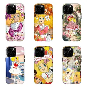 Candy-Candy Anime Phone Case|Cute Retro Cartoon Protective Cover For iPhone 17 Pro Max 16 15 14 13 12 11 for Samsung S21 S22 S23 S24 S25 S26 Phone Case|Tough Phone Case|Gift For Fans|Gifts for anime lovers