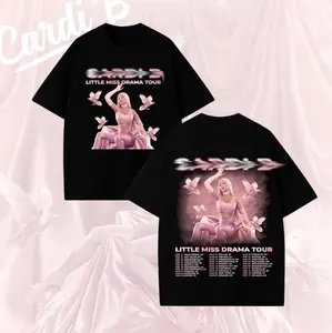 [Sale Up To 30] + [Free Ship] CB Little Miss Drama 2 Sided Graphic Shirt, Vintage Music Tee, 2026 Shirt