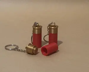 Shotgun Shell - Hideaway Storage Keychain