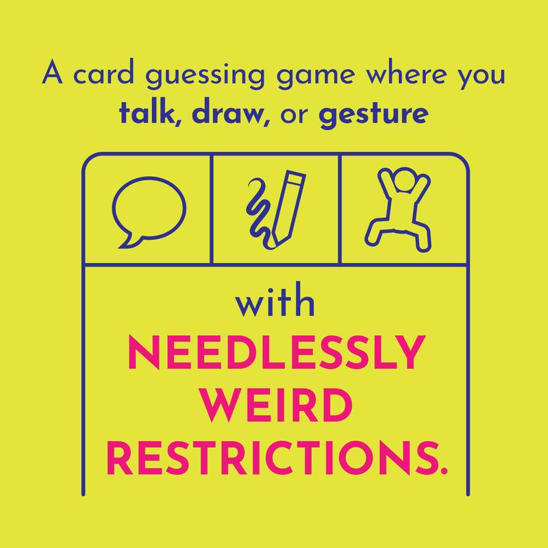 Why Are You Like This? by Exploding Kittens - A card guessing game where you talk, draw, or gesture - 2+ Players