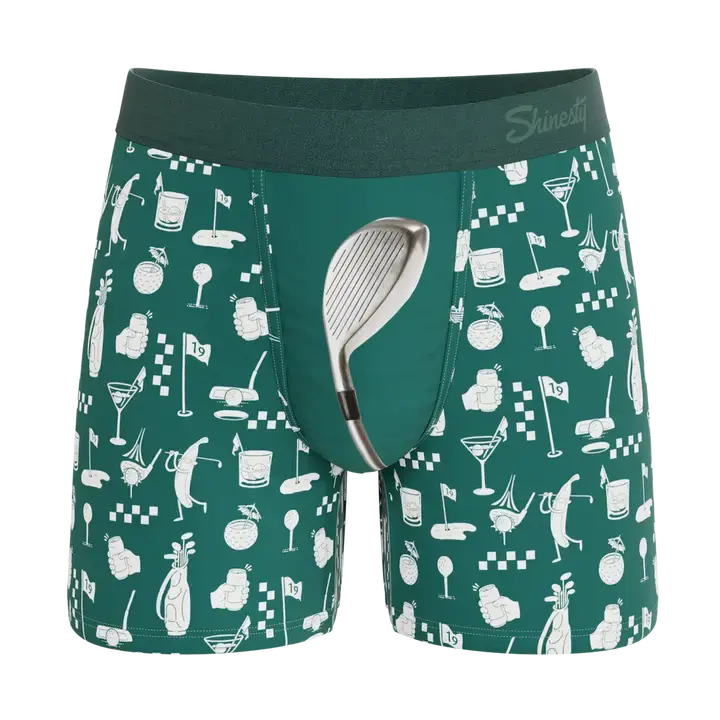 The Mulligan | Green Golf Ball Hammock® Pouch Underwear