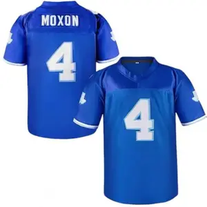 Jonathan Moxon #4 Varsity Blues Stitched Men's Movie Football Jersey