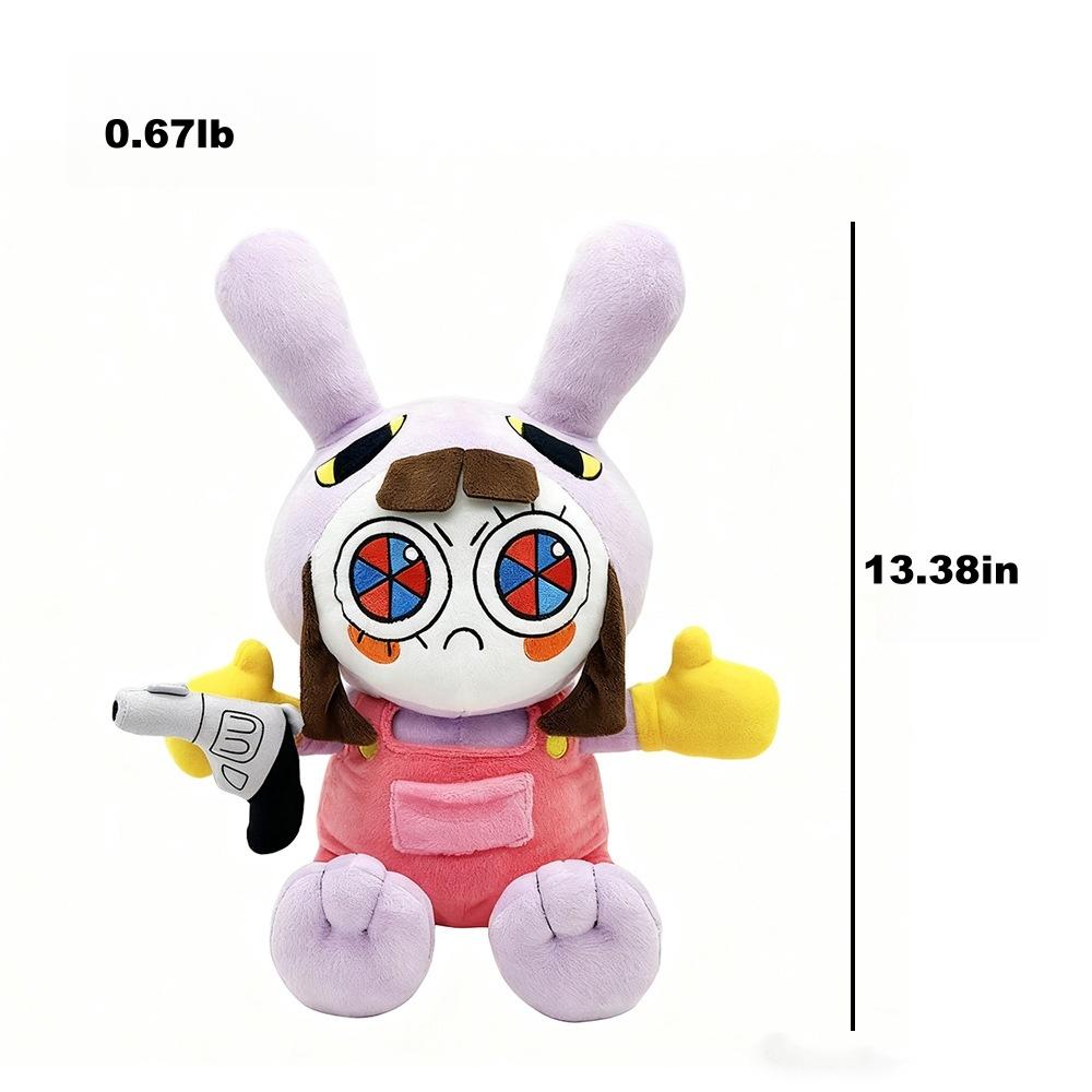 The Amazing Digital Circus Plush Jax Maid Pomni Rabbit Plushie Soft Stuffed Animal Collectible Gift for Fans girl toy plushies