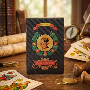 Silaobri Spanish Poker Original Cartas Espa Ñ Olas, Baraja Espa Ñ Ola, Waterproof Briscas Card Puerto Rico, Mexican Plastic Black