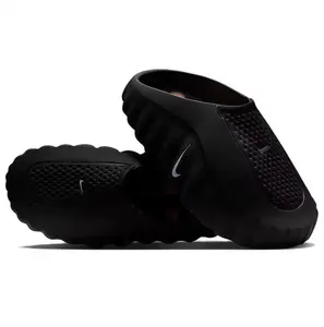Futuristic Black & Orange! Ultra-Lightweight Slide-On Sneakers with Sensory Nodes