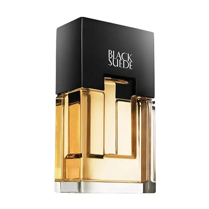 AVON Black Suede Eau de Toilette Cologne Spray for Men | Warm Woody Fragrance with Citrus, Leather & Musk | Men's Long-Lasting Cologne | Everyday Signature Scent | 3.4 fl oz