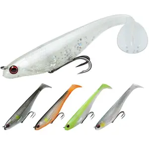 Artificial Fishing Lure, Sinking Lure with Hook, Saltwater Fishing Lures, Fishing Accessories for Bass Trout Walleye, Crappie Fishing Jigs