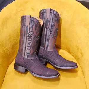 CU848 CUADRA MEN'S ELEPHANT BOOTS SQUARE TOE CU848