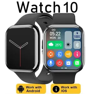 GPS Smart Watch Series 10 For Apple Watch 10 Memory Music Video Bluetooth Call Waterproof NFC Smartwatch IW10 For Android IOS