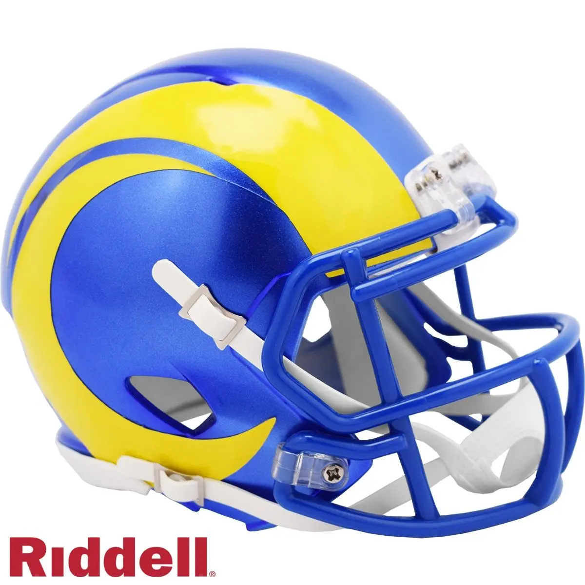 Riddell  Los Angeles Rams Replica Mini Speed Style 2020 Helmet, Collectible Helmet, Replica Helmet