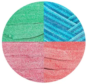 Smarty Stop Sour Every Flavor Mixed Gummy Belts Candy 1 Pound (Assorted)