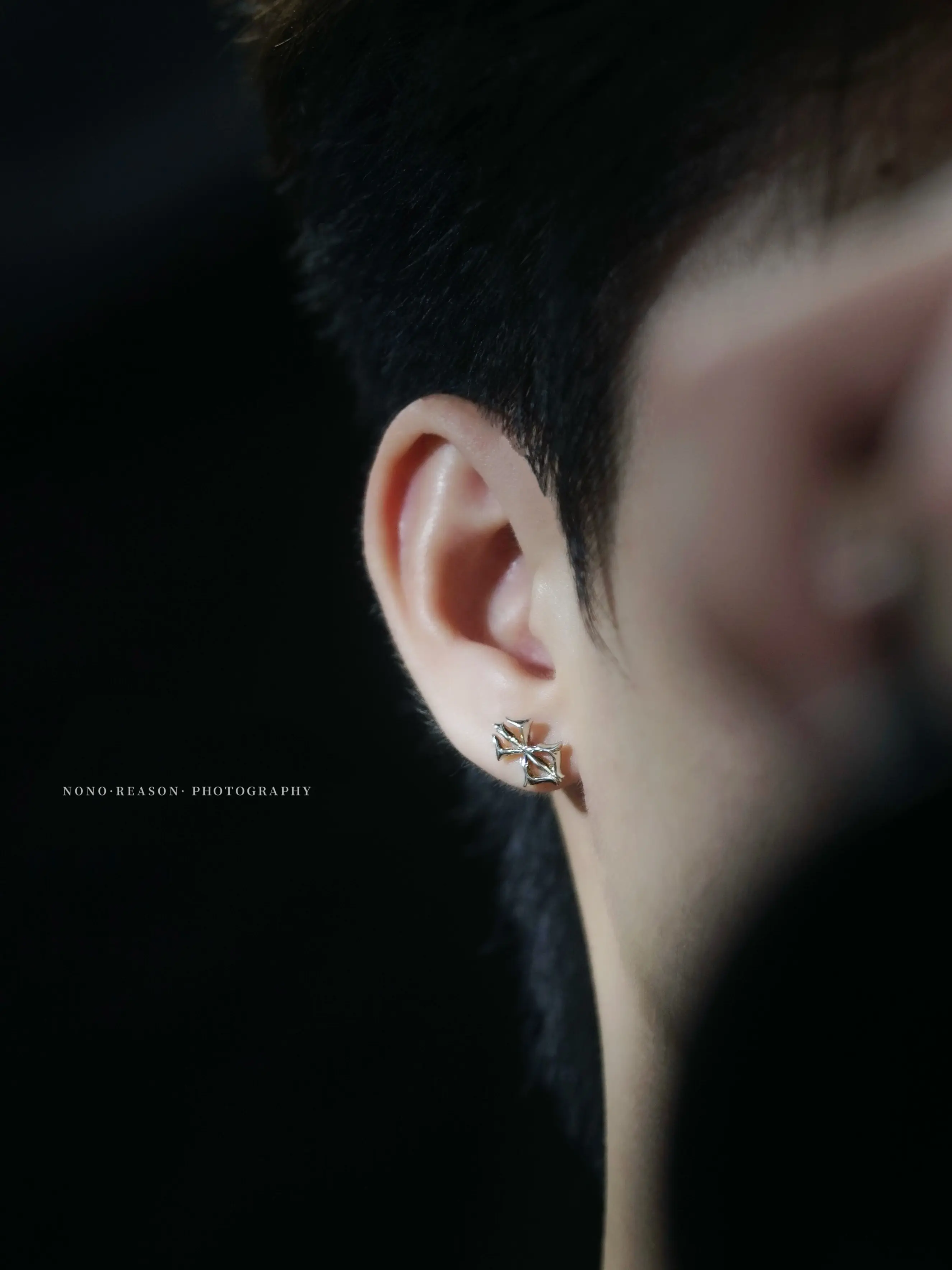 Anime Accessories Brand of Sacrifice Stud Earring Berserk Piercing Men's Jewelry Gift for Boys, Goth, Anime Lover