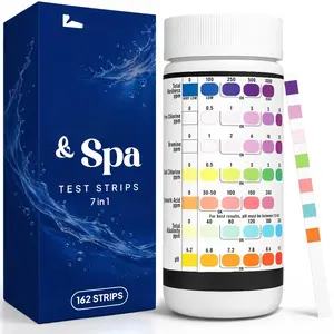 162 count 7-Way Hot Tub,  &  Test Strips - Accurate Readings in 15 Seconds