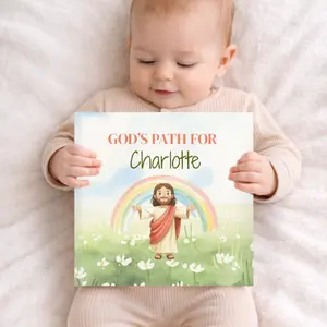 Personalized Ten Commandments Book for Children | Christian Kids Book with Name | Faith Based Keepsake Gift