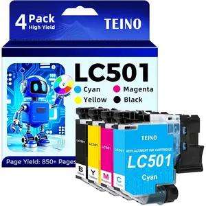 Cartridges Replacement for Brother  Combo Pack High Yield Compatible Printer 4 Pack