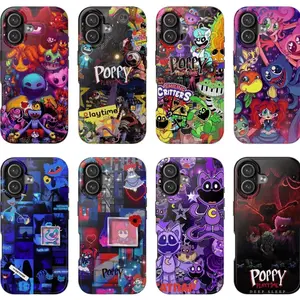 8 Styles Poppy Playtime - Horror Game Character Phone Case, Creepy Gaming Aesthetic Case for Iphone & Samsung Galaxy, Gift for Fans, Trending 26 Z