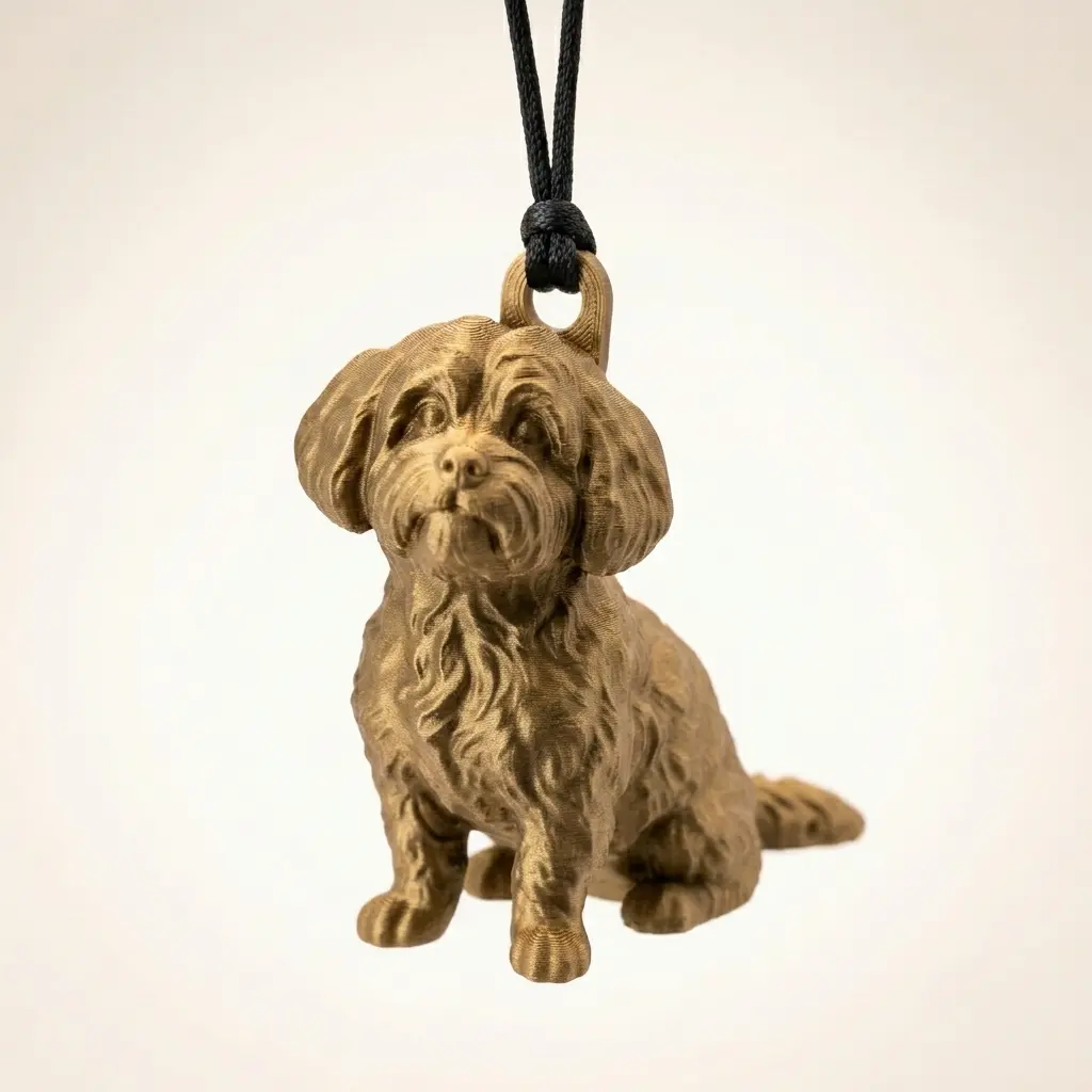 Custom 3D Pet Charm for Dogs & Cats, Pet Accessory