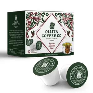 Cafe de Olla Sugar Free Pods - Ready to Brew, 12 Count Box - Beverage, Flavor