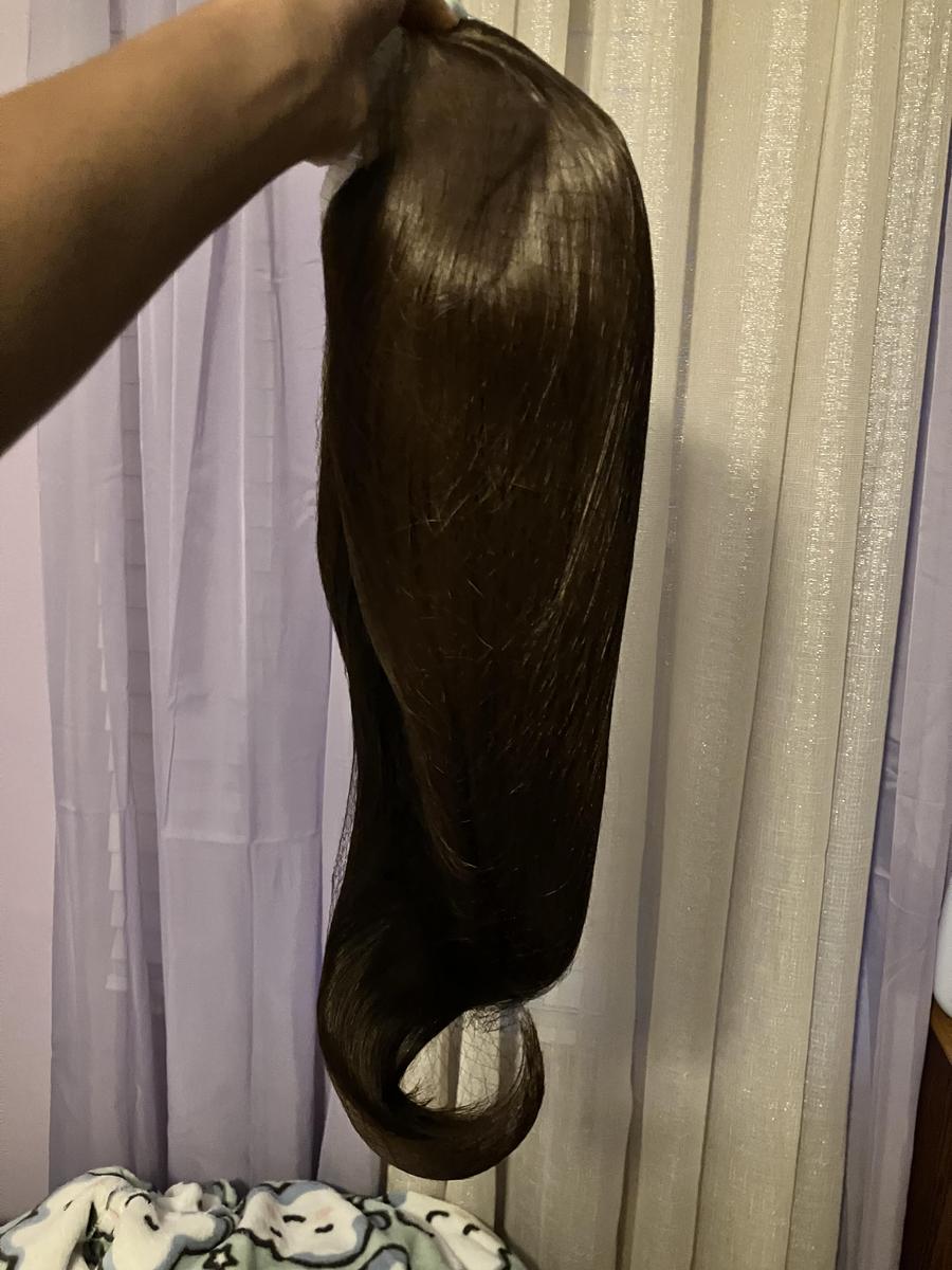 Item: Chocolate Brown, Length 20 inch