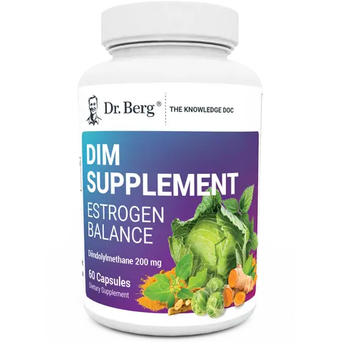DIM Supplement Estrogen Balance with Black Cohosh and Ashwagandha- 60 Capsules Edible Dietary Healthcare Fitness Natural