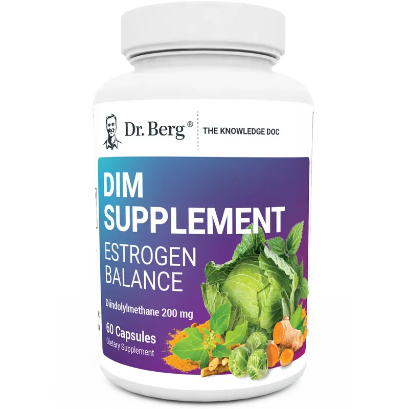 DIM Supplement Estrogen Balance with Black Cohosh and Ashwagandha- 60 Capsules Edible Dietary Healthcare Fitness Natural