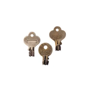Vintage Brass Key Wall Hook - Unique-Shape Home Decor for Entryway Organization and Shelf Storage