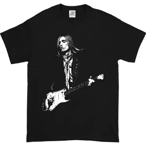 Tom Petty New Photo Portrait Men's T-shirt Fullsize Casual Cotton Fabric Menswear