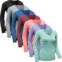 7 Pack Black, Light Gray, Blue, Dark Red