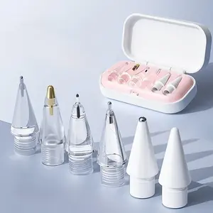 Replacement Pencil Tips for Apple Pencil Pro,Upgraded Pen Tips fit for Apple 2nd 1st Gen USB-C,and Logitech Crayon Digital Pencil,Needle Pencil Tips with Case,IPad Pro Pencil Sets