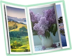 A3 Diamond Painting Storage Book for 60 Diamond Painting Pics, Diamond Painting Accessories with 30 Pages Clear Sheet Protectors