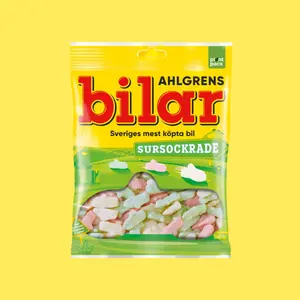 Ahlgrens Sour Foam Cars