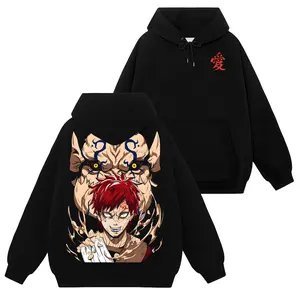 [Shinobi Shop] Limited Gaara Kazekage Hokage Shukaku - Naruto Shippuden #168 Hoodie T-Shirt Sweatshirt, Retro Vintage Unisex Graphic 90s Cotton, Gift For Wibu, Anime Manga Y2K Streetwear