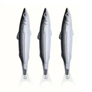 Fish Shaped Ballpoint Pen, 3 Counts Cute Ocean Fish Ballpoint Pen, Creative Salty Fish Simulation Pen for Students and Adults, Stationery Supplies, Special Pen, Writing Pen, Specialty Pen