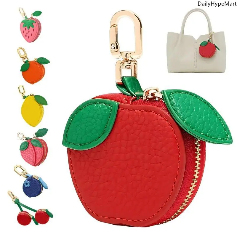 Cute Fruit Bag Charm - Kawaii Backpack Keychain, Fashion Accessory for Bags, Bag Charms