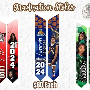 Customized Graduation Stoles Decor Decoration