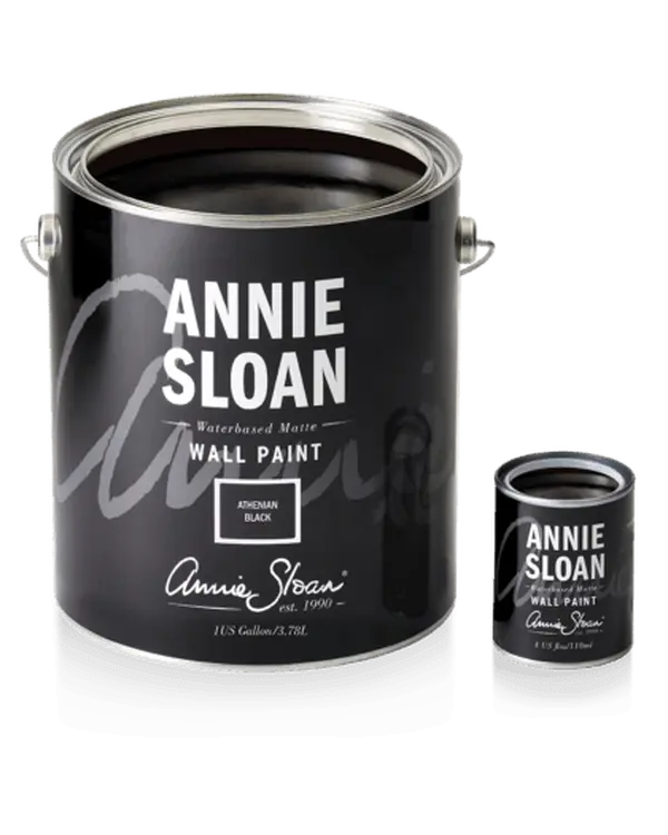 Athenian Black Annie Sloan Wall Paint One Gallon