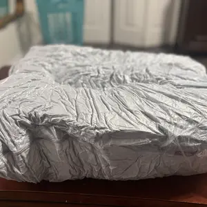 Momcozy Maternity Support Pillows, U Shaped Full Body Pregnancy Pillow with Removable Cover, 57 Inch Maternity Pillows for Sleeping, Grey【B】