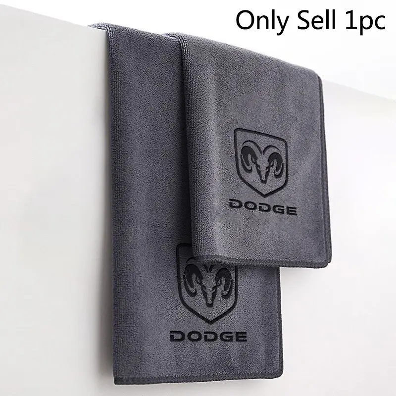High Quality Microfiber Car Wash Towel Drying Cloth Cleaning Towel Washing Tools Motorcycle Accessories For Dodge Challenger Charger Journey Ram Durango SRT Dart Journey Avenger