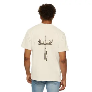 Praise Him Where You Stand Heavyweight 6.1 oz/yd² Relaxed Fit Pre-shrunk 100% Ring-spun US Cotton T-shirt