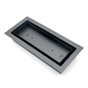Framed Floor Vent 4x10 Inches, Adjustable Floor Register Vent Cover for Home and Office Use, Framework Design for Enhanced Air Circulation