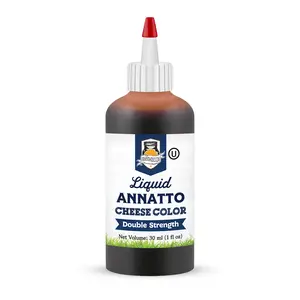 Liquid Annatto Cheese Coloring 1 FL OZ Bottle Liquid Annatto Cheese Coloring 1 FL OZ Bottle