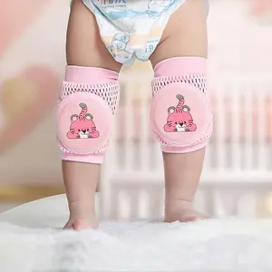 4 Pairs Tiger Pattern Baby Socks, All-Season Crawling & Walking Socks for Infants