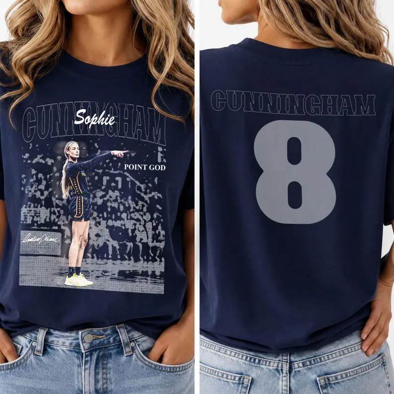 Sophie Cunningham Basketball Indiana 2 Side Shirt, Sports Fan Gift