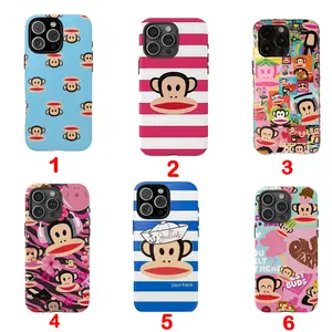 [MAGSAFE AVAILABLE - Collection 2] Paul Frank Julius the Monkey Phone Case, Whimsical Morning Vibes, Cartoon Phone Case for iPhone X, 11, 12, 13, 14, 15 & more – check our available sizes