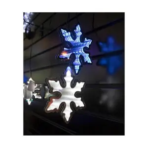 Good Tidings  4 ft. x 11 in. LED Star Tunnel Light Set - Multi Color